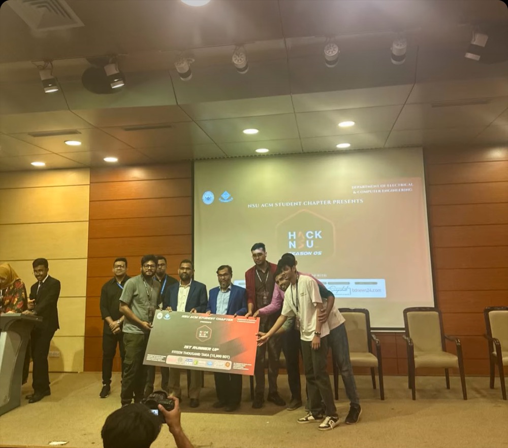 HackNSU Season 5 runner-up